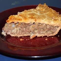 Meat Pie (Tourtiere) recipe