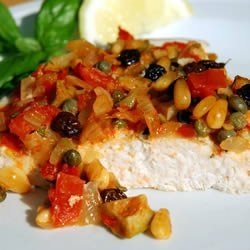 Swordfish a la Siciliana recipe