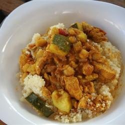 Moroccan Chicken and Whole Grain Couscous recipe