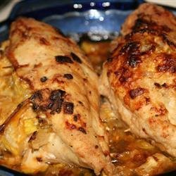 Squash Stuffed Chicken Breasts recipe