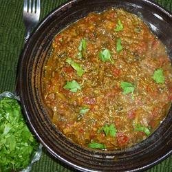Indian Eggplant - Bhurtha recipe