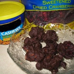 Chocolate Nut & Craisin Clusters recipe