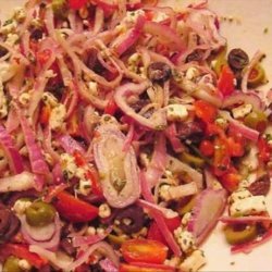 Colorful Greek Salad recipe