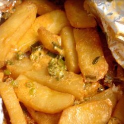 Grilled Au Gratin Potatoes recipe