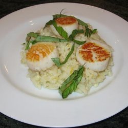 Lemony Seafood Risotto With Tarragon recipe