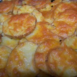 Spicy Cheese New Potatoes recipe