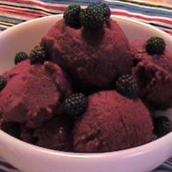 Black Raspberry Ice Cream recipe