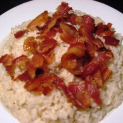 Southern Rice With Bacon Flavored Gravy recipe