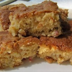 Simple Rhubarb Cake recipe