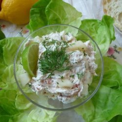 Smoked Salmon Spread With Pears and Horseradish recipe