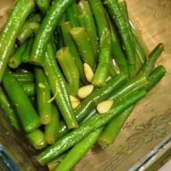 Citrus Green Beans With Pine Nuts recipe