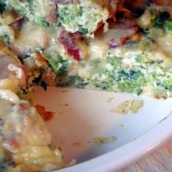 Broccoli Bacon Quiches recipe