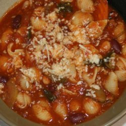 Beefy Bean and Vegetable Soup recipe