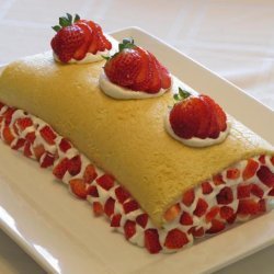 Strawberry Roll Cake recipe