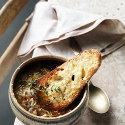 French Onion Soup Gratinee recipe