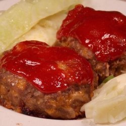 Lower Fat Li'l Cheesy Mini Meatloafs (Oamc) recipe