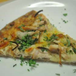 Chicken and Herb White Pizza recipe
