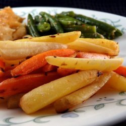 Roasted Spring Carrots With Cumin and Lime recipe