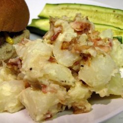 Caramelized Onion Potato Salad With Bacon recipe
