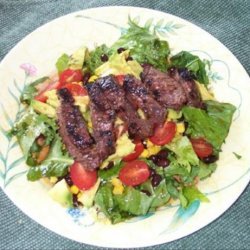 Steak, Avocado, & Bean Salad recipe