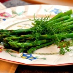 Acadia's Asparagus Side With Dill recipe
