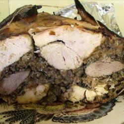 Turducken (A Chicken in a Duck in a Turkey) recipe