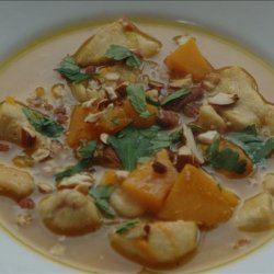 Chicken Stew With Shallots, Cider and Butternut Squash recipe