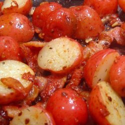 New Potatoes With Bacon and Parmesan recipe