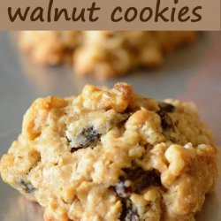 Oatmeal Walnut Cookies recipe