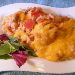 Zingy Salsa Chicken Casserole recipe