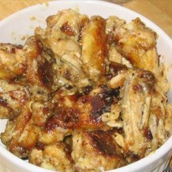 Garlic Parmesan Chicken Wings recipe
