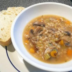 Mushroom & Barley Soup recipe