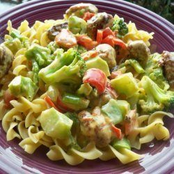 Smoked Sausage With Broccoli and Cheese recipe