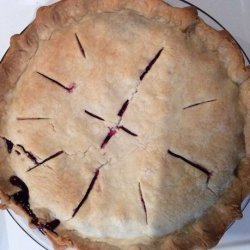 Wild Huckleberry Pie recipe