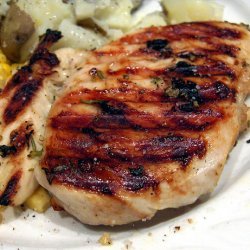 Lemon and Garlic Broiled or Grilled Chicken Breasts recipe