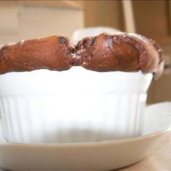 Warm Chocolate Souffles recipe