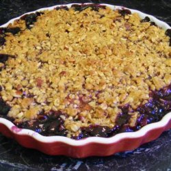 American Blueberry Crumble recipe