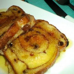 Stuffed French Toast Strata With Orange Syrup recipe