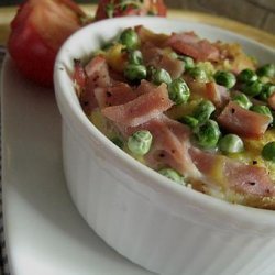 Low Fat Ham and Cheese Strata recipe