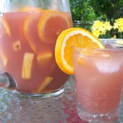 Rosé Sangria With Pineapple and Guava recipe