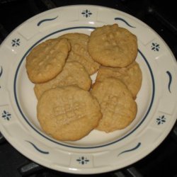 Mom's Peanut Butter Cookies recipe