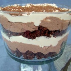 Low-Cal, Low-Fat Easy Chocolate Trifle recipe
