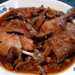 Asian Braised Duck Legs recipe