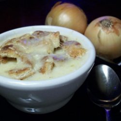 Creamy Swiss Onion Soup recipe