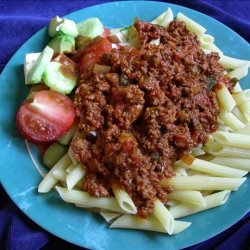 Thick & Meaty Spaghetti Sauce recipe