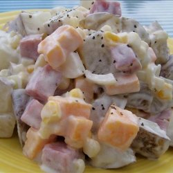 Potato, Ham and Cheese Salad recipe