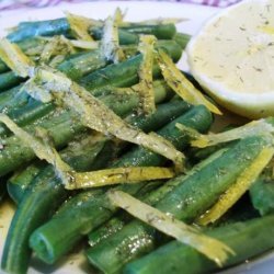 Lemon Dill Green Beans recipe