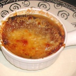 Alton's French Onion Soup Attacked by Sandi recipe