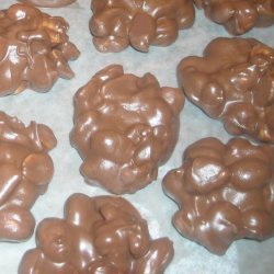 Peanut Butter and Choco-Nutty Candy recipe