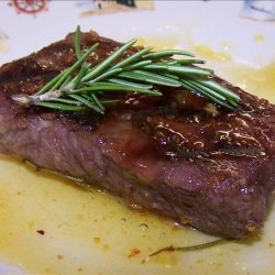 Saucy Strip Steak recipe